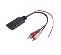 Grcfumo Adaptateur de câble Bluetooth 2, Adaptateur de Musique du Module Bluetooth sans Fil, Adaptateur Universel du Module Bluetooth sans Fil AUX Audio 2 Câteur de Radio-téléphoni