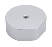 Grcfumo Adaptateur de Montage de trépied Satellite, Alliage d'aluminium Universel en Aluminium 1/4 Pouce Adaptateur de Conversion de tréteaux Satellite pour Plat rectangulaire (Argent)