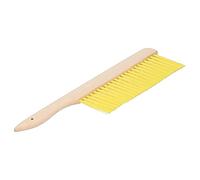 Grcfumo Brosse de Ruche, Pinceau d'abeilles Souples Flexible, poignée en Plastique Brosse de Nettoyage de Ruche à Une Seule rangée pour l'apiculteur