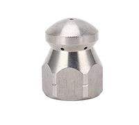 Grcfumo Buse de Nettoyeur Haute Pression 5 000 psi, Embouts de pulvérition pour Nettoyeur Haute Pression, buse de Jet en Acier Inoxydable pour égouts, éviers et Toilettes (G1/4) (G1/4) (G3/8) (G3/8)