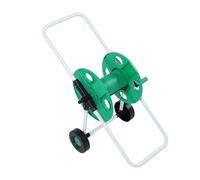 Grcfumo Carte de bobine de jardin, chariot de bobine de tuyau à eau portable avec roues, camion de plantation à eau à main pour la pelouse de jardin