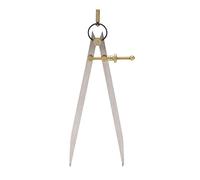 Grcfumo Diviseur d'aile, haute précision résistante Gold Gold Verroubler Lockable Divider en cuir de diviseur pour l'artisanat en cuir de bricolage (250 mm)