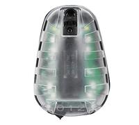 Grcfumo Ex433 BK Green Strobe Light, Tactics Survival IR Flash Lampe, Light Flash de sécurité pour une utilisation en plein air