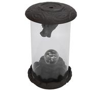 Grcfumo Fontaine à Encens Dragon avec Cascade de Fumée et LED, Brûleur d'Encens à Effet Eau pour Une Ambiance Zen - Décoration Apaisante pour Méditation, Intérieur, Fonctionne avec Eau (USB)