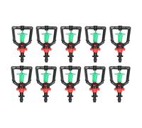 Grcfumo Lot de 10 Buses de réfraction, arroseur Rotatif, buse rotative de Type G pour arrosage des Plantes, buse de pulvérisation à réfraction pour Serre