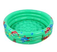 GRCFUMO ROND Baby Pool, piscine pour enfants gonflable, piscine de jeu épaissie, Pish de bain Green PVC Baby Game For Kids Girl Boy (Green 120 cm)