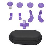 Grcfumo Thumbsticks de Remplacement en Métal, Kit de Remplacement de Palette de Thumbstick, Thumbsticks en Métal de Contrôleur pour Offrir L'expérience et la Sensation de Jeu Les (Violette)