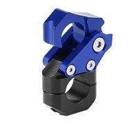 Grcfumo Universal Helmet Holder, Wall Mount Motorcycle Helmet Hanger Rack, Helmet Luggage Hanger for 0.86in Motorcycle Handlebar (Blau)