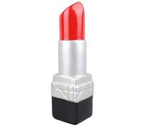 GRCFUMO Vase en Forme de Rouge à lèvres, Beau Vase à Fleurs, Vase à Fleurs drôle, Vase à Fleurs élégant, Vase décoratif de Rouge à lèvres pour librairie café (Argent)