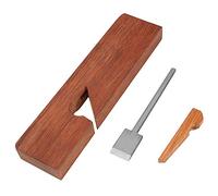 Grcfumo Woodworking Plane, Rosewood Cable Line Woodworking Plane Carpenter Wood Cutting Tool 245 * 63 * 24mm