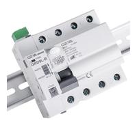 GRD9L 6KA ELCB RCCB dispositif de réenclenchement automatique à 4 pôles disjoncteur de télécommande auto-réenclenchement RCD(GRD9L-C-DC12V,RCCB-4P 40A 30mA)