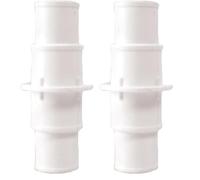 Gre 40009 - Accessoire pour le raccordement de tuyaux flottants. Convient aux diamètres de 32 à 38 mm. (Lot de 2)