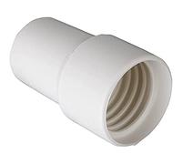 Embout de Tuyau Gre 38 mm à Visser blanc