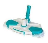Gre Nettoyeur de piscine rotatif manuel 40017N ovale avec brosse blanc 36 x 16 x 10 cm