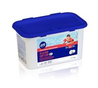 GRE 76022NB - Chlore Lent en Galet, Traitement Efficace pour la désinfection Continue et l’Entretien de l’Eau de la Piscine. Prévient l’Eau Trouble et Verte. Galets de 250 g, 1 kg.