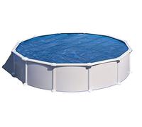 GRE 773320 - Bâche d'été pour piscines Rondes de Ø550cm de diamètre, épaisseur 400µ, Couleur Bleue