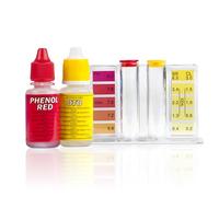 Gre 90180 - Kit d'analyse chlore/brome + pH. Convient à tous types de piscines et spas. Comprend les réactifs Oto et Phénol.