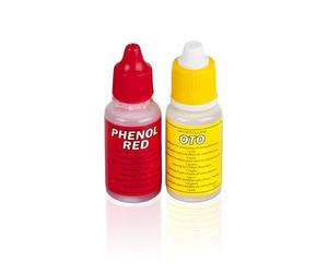 Gre 90181 - Recharge de réactifs pour l'eau Oto et Phénol. Analyseurs d'eau. 2 flacons : 1 Oto, 1 Phénol. 24 ml chacun.