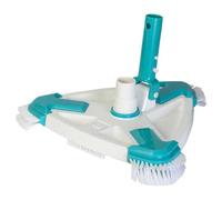 Gre Tête de balai 40016N triangulaire avec brosses pour piscine