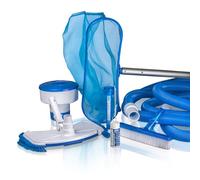 Gre AR20641 - Kit complet de 8 articles de nettoyage de piscine Bleu 131 x 12 x 36 cm
