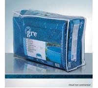 Bâche été piscine hors sol gre ronde - Ø 455 cm - 180 microns
