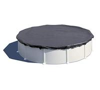 Gre Bâche d'hivernage CIPR401 Ø 400 cm 120 g/m² pour piscine ronde Noire