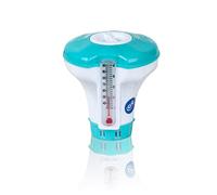 GRE DCT20- Diffuseur de Chlore Ø12cm avec thermomètre - pour Le Traitement Chimique des piscines. Désinfection et Nettoyage de l'eau de la Piscine. pour pastilles de 20g