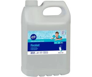 Gre Floculant 5 L Liquide clarifiant Eau Transparente piscines | Floculant liquide à action clarifiante pour aider à maintenir une eau transparente dans les piscines.