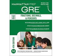 GRE Fractions, Decimals, & Percents