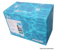 Liner 0,40 bleu uni piscine ovale 5,00m x 3,00m x 1,20m
