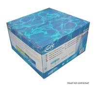 Gre FPR551 - Liner uni Bleu pour piscines Rondes Ø550 H:120 cm, épaisseur 40/100e, système d'accroche