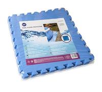 GRE MPF509P- Protecteur de Sol de Piscine en EVA, Couleur Bleue, 9 pièces, 8 mm d'épaisseur. Résistant et offrant Une Protection Solide Contre Les Perforations.