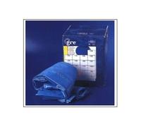 Gre Liner pour piscine acier ronde FPR241 2,40 x H1,20 m Bleu uni 40/100 Jonc d'accrochage
