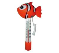 GRE Thermomètre flottant pour piscine - Orange et blanc
