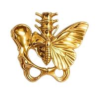 Greabuy Bagues géométriques en forme d'os de papillon - Texture en alliage - Convient pour un usage quotidien et cadeau - Empilable pour femme, One Size, Comme décrit, Comme décrit.