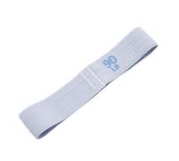 Greabuy Bande de résistance en silicone robuste pour entraînement fessier, pilates à domicile avec poignée antidérapante et plusieurs résistances tricotées haute intensité