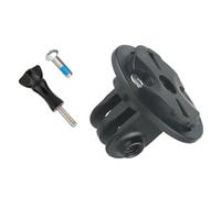 Greabuy Base de montage universelle pour ordinateur de vélo, adaptateur de phare de caméra, base de fixation pour vélo de route, VTT, support d'ordinateur