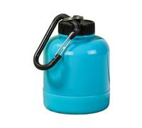 Greabuy Bocal à poudre de protéine avec mousqueton, cartouches Shaker portables, convient pour les sports de plein air, la salle de sport, le fitness