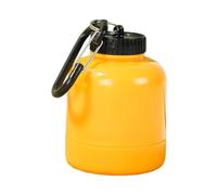 Greabuy Bocal à poudre de protéine avec mousqueton, cartouches Shaker portables, convient pour les sports de plein air, la salle de sport, le fitness