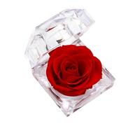 Greabuy Boîte de présentation pour rose offrant une présentation élégante et un rangement sécurisé pour les bijoux et les bijoux