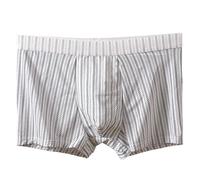 Greabuy Boxer sans couture pour homme - Ligne non visible - Séchage rapide - Respirant - Pour les entraînements professionnels et sportifs - Sous-vêtements à séchage rapide, Géométrie., L