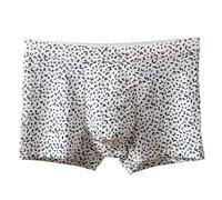 Greabuy Boxer sans couture pour homme - Ligne non visible - Séchage rapide - Respirant - Pour les entraînements professionnels et sportifs - Sous-vêtements à séchage rapide, imprimé léopard, XXL