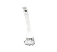 Greabuy Brosse de nettoyage ergonomique pour cage à oiseaux avec pelles attachées pour la gestion des déchets d'oiseaux, pelle de nettoyage de cage à oiseaux