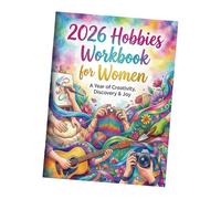 Greabuy Carnet de notes 2026 pour femme avec couverture souple et quadrillé ligné pour un journal quotidien, prise de notes