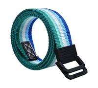 Greabuy Ceinture tressée arc-en-ciel élégante pour femme, bal de fin d'année, banquet, club, fête, Cinq couleurs G, 125*3.8cm
