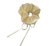 Greabuy Chouchous en dentelle pour femmes et filles, surdimensionnés, support de queue de cheval, confortable pour le quotidien