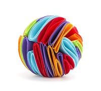 Greabuy Distributeur de nourriture pour chien lavable en machine pour intérieur et extérieur - Couverture pour chien - Balle à renifler