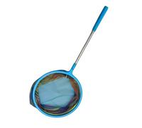 Greabuy Filet de pêche télescopique pour enfants en acier inoxydable rétractable réglable pour pêche en plein air et exploration de poissons léger