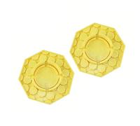 Greabuy Gardener Essential Lot de 2 mangeoires à erreurs utiles conçues pour les conteneurs en verre ordinaires Outils d'apiculture Bac à eau