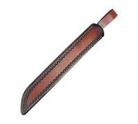 Greabuy Housse de cutter en cuir souple pour randonnée, accessoires essentiels pour diverses pochettes à outils en cuir